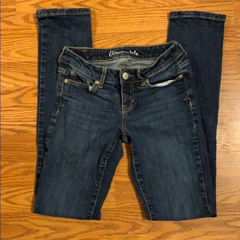 Aeropostale dark wash jeans